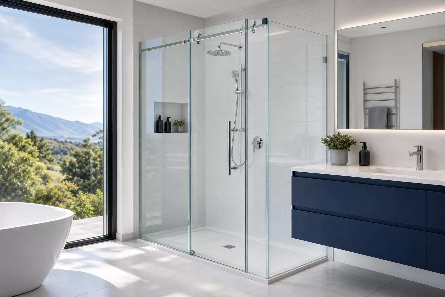 Shower Door fijo